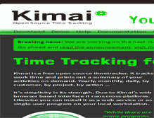 Tablet Screenshot of kimai.org